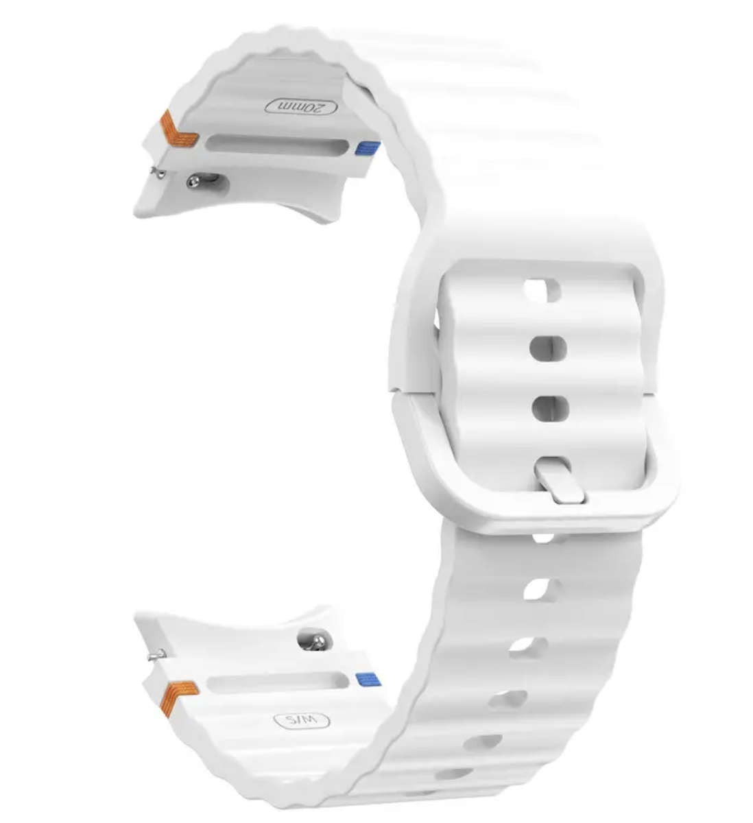 Watch Strap for Samsung Galaxy Watch 7 / 6 / 5 / 4 (Rich White)