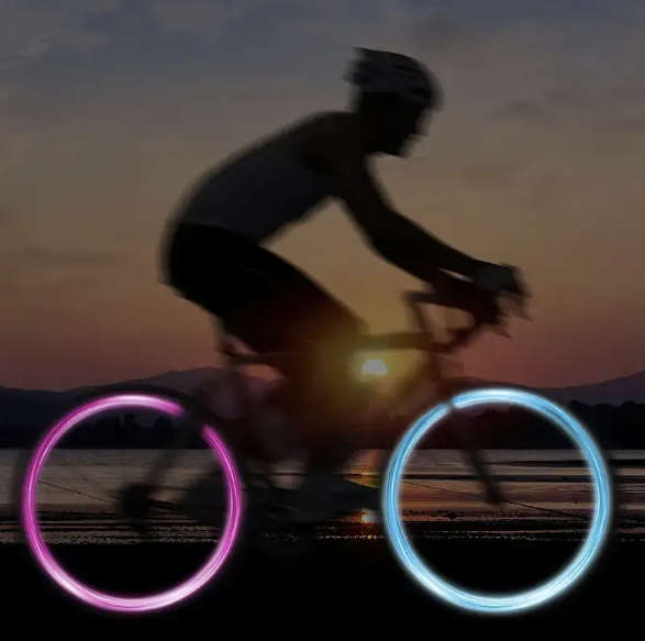 Luminous Blue Glow-in-the-Dark Tyre Valve Cap