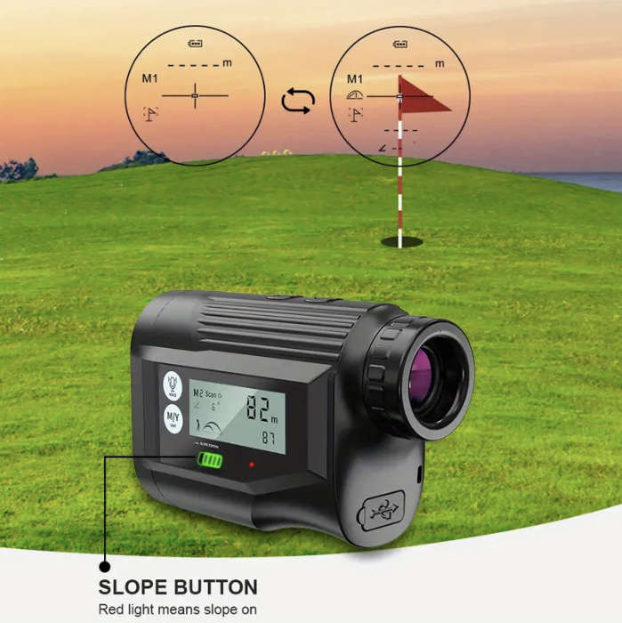 ***GOLF*** Laser Rangefinder with Touchscreen - See pics for more features