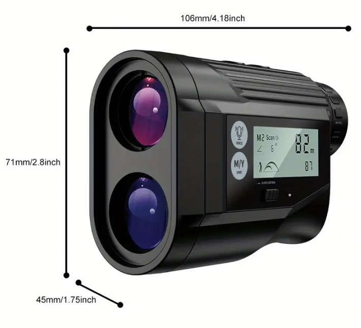 ***GOLF*** Laser Rangefinder with Touchscreen - See pics for more features