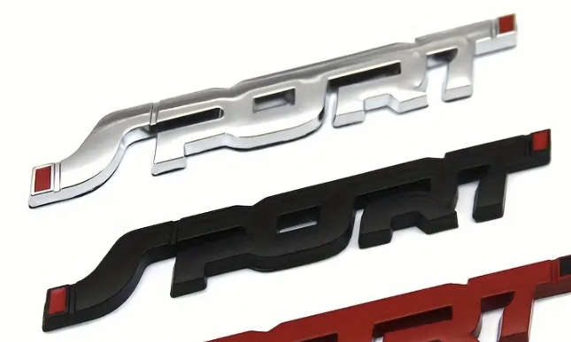 Trendy SPORT Emblem (Silver)