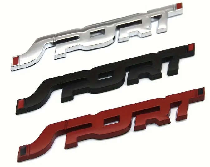 Trendy SPORT Emblem (Silver)