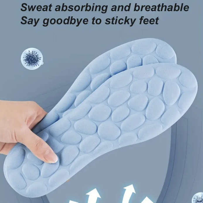 4D Sweat-Absorbing Deodorant Insoles