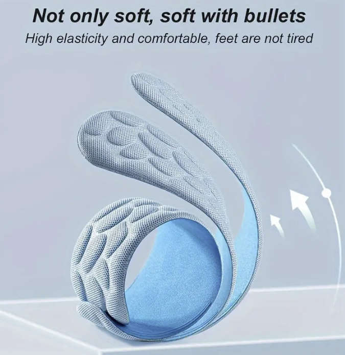 4D Sweat-Absorbing Deodorant Insoles