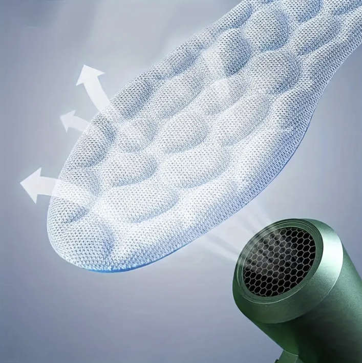 4D Sweat-Absorbing Deodorant Insoles