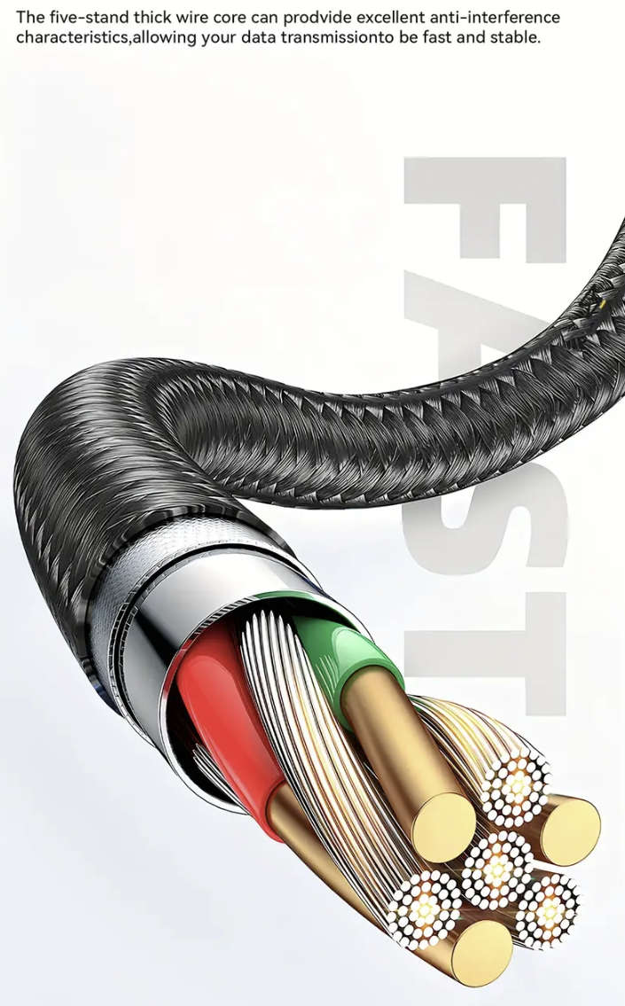 ***CHARGE YOUR PHONE IN 30MINS*** 120W USB Type C To USB, 7A Fast Charging Cable