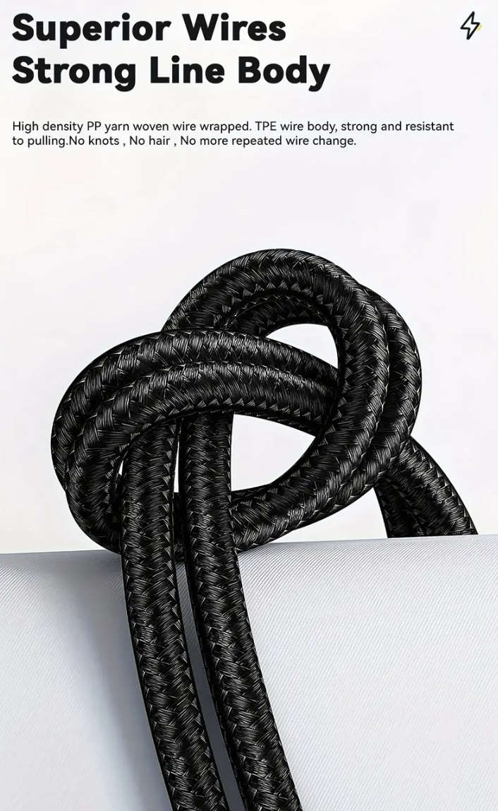 ***CHARGE YOUR PHONE IN 30MINS*** 120W USB Type C To USB, 7A Fast Charging Cable