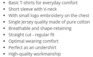 Hugo Boss round neck Classic White T-Shirt (Size - XXL)