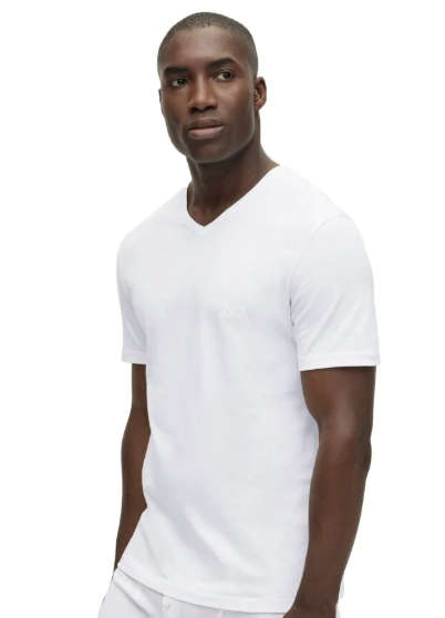 Hugo Boss round neck Classic White T-Shirt (Size - XXL)
