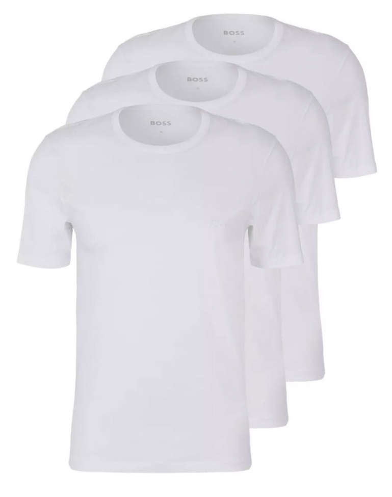 Hugo Boss round neck Classic White T-Shirt (Size - XXL)