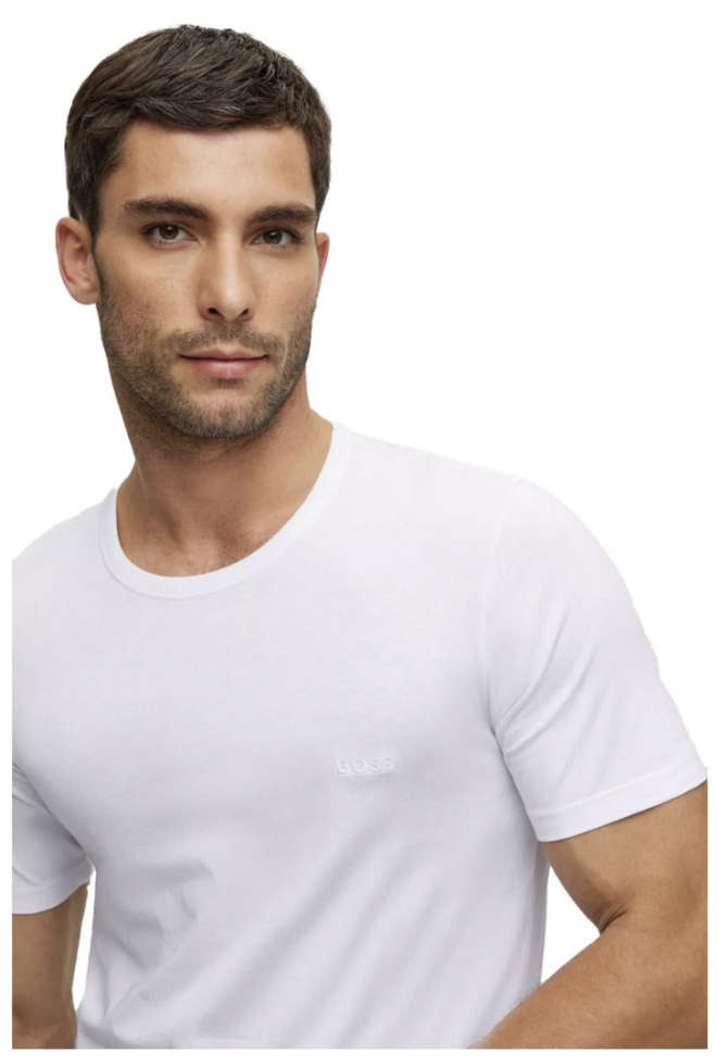 Hugo Boss round neck Classic White T-Shirt (Size - XXL)