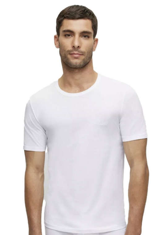 Hugo Boss round neck Classic White T-Shirt (Size - XXL)