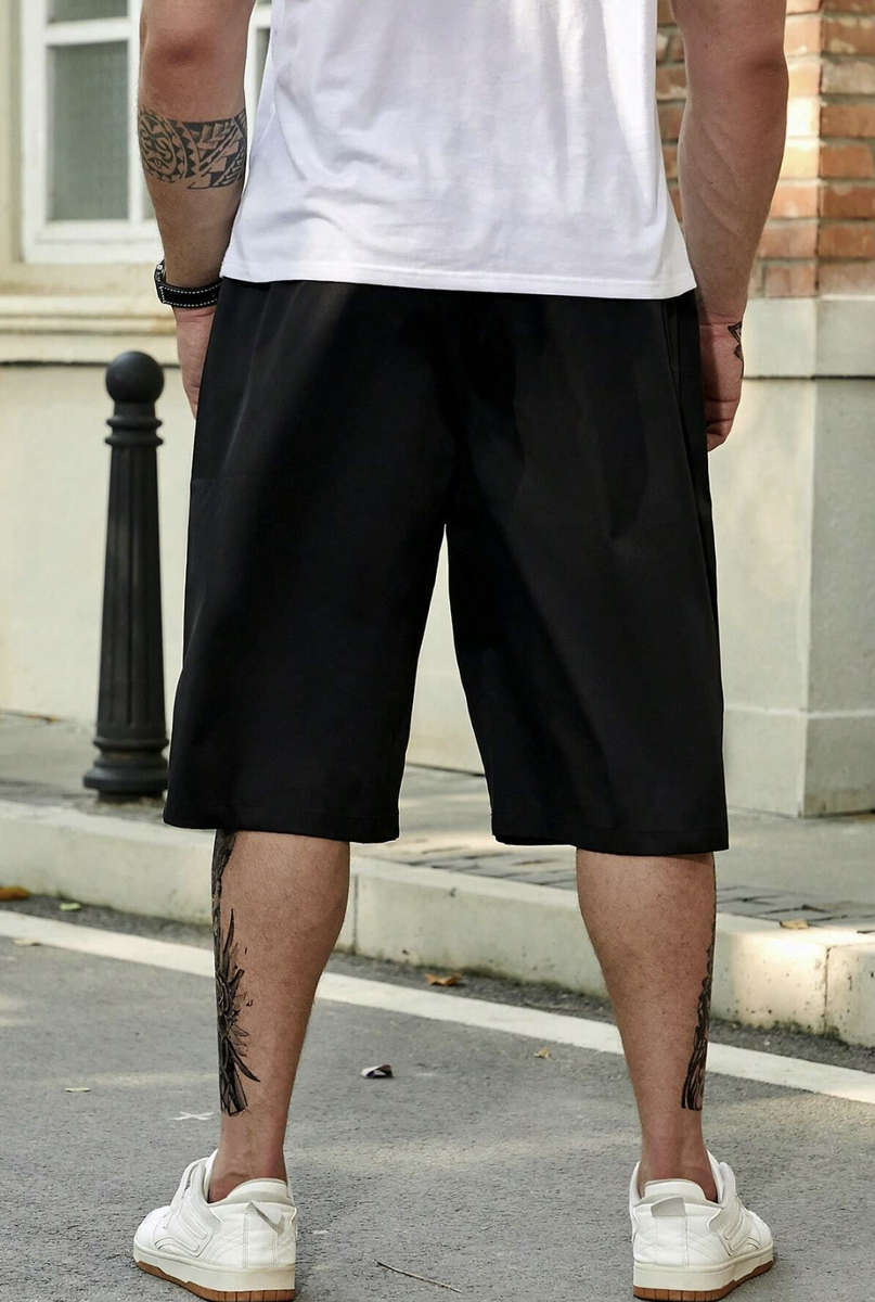 Mens 5XL Board Shorts (Black)