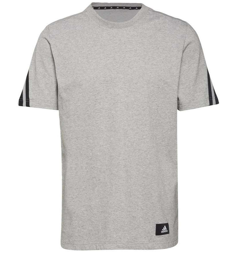 Adidas Future Icons 3-Stripe Grey T-shirt (Size - XL) ***NOT AVAILABLE IN SA***