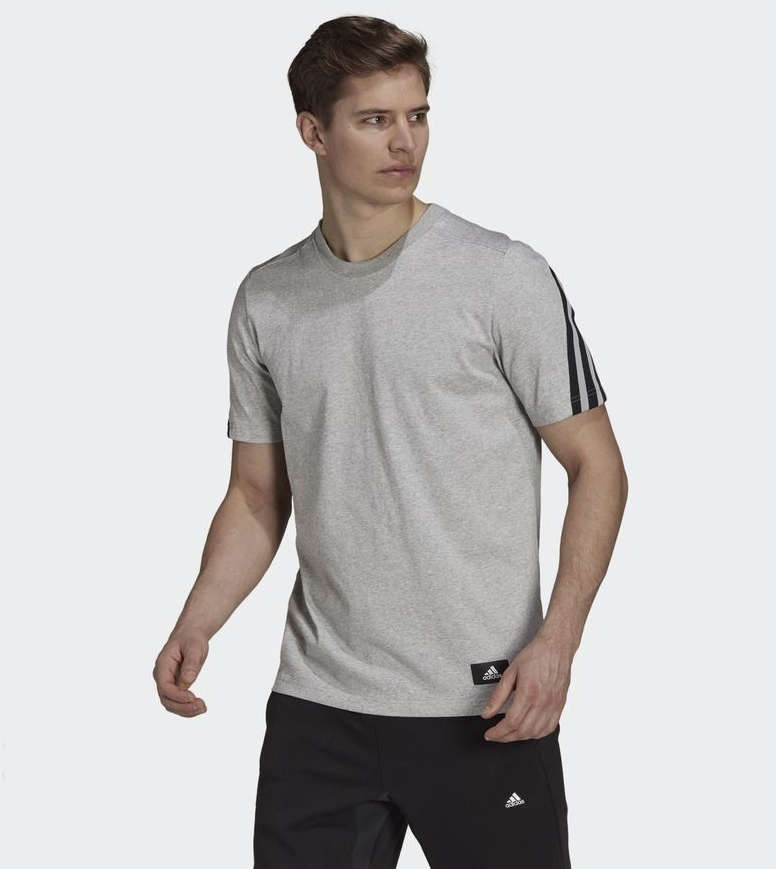 Adidas Future Icons 3-Stripe Grey T-shirt (Size - XL) ***NOT AVAILABLE IN SA***