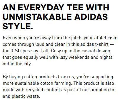 Adidas Future Icons 3-Stripe Grey T-shirt (Size - XL) ***NOT AVAILABLE IN SA***