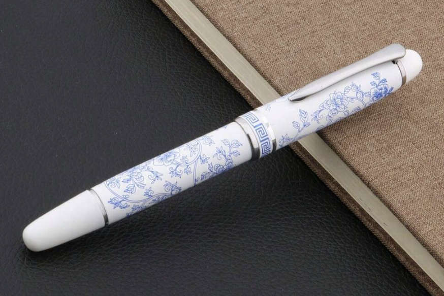 Porcelain Aluminium Fountain Pen