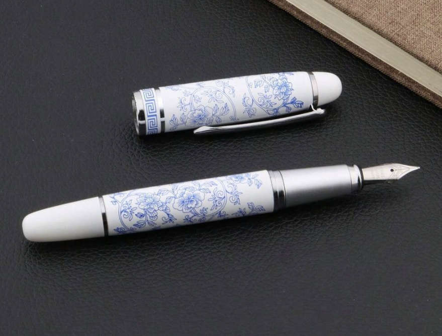 Porcelain Aluminium Fountain Pen