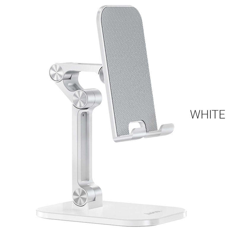 Tabletop Mobile Phone / Tablet, Laptop Stand (White)