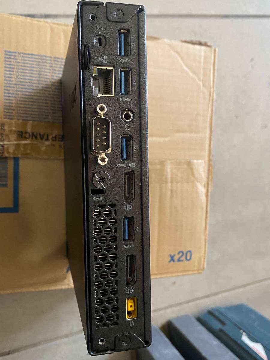 Lenovo thinkcentre M700 i3 8gb 256ssd sata. M.2 slot. Windows 11. Office Proplus 2016 genuine lic.