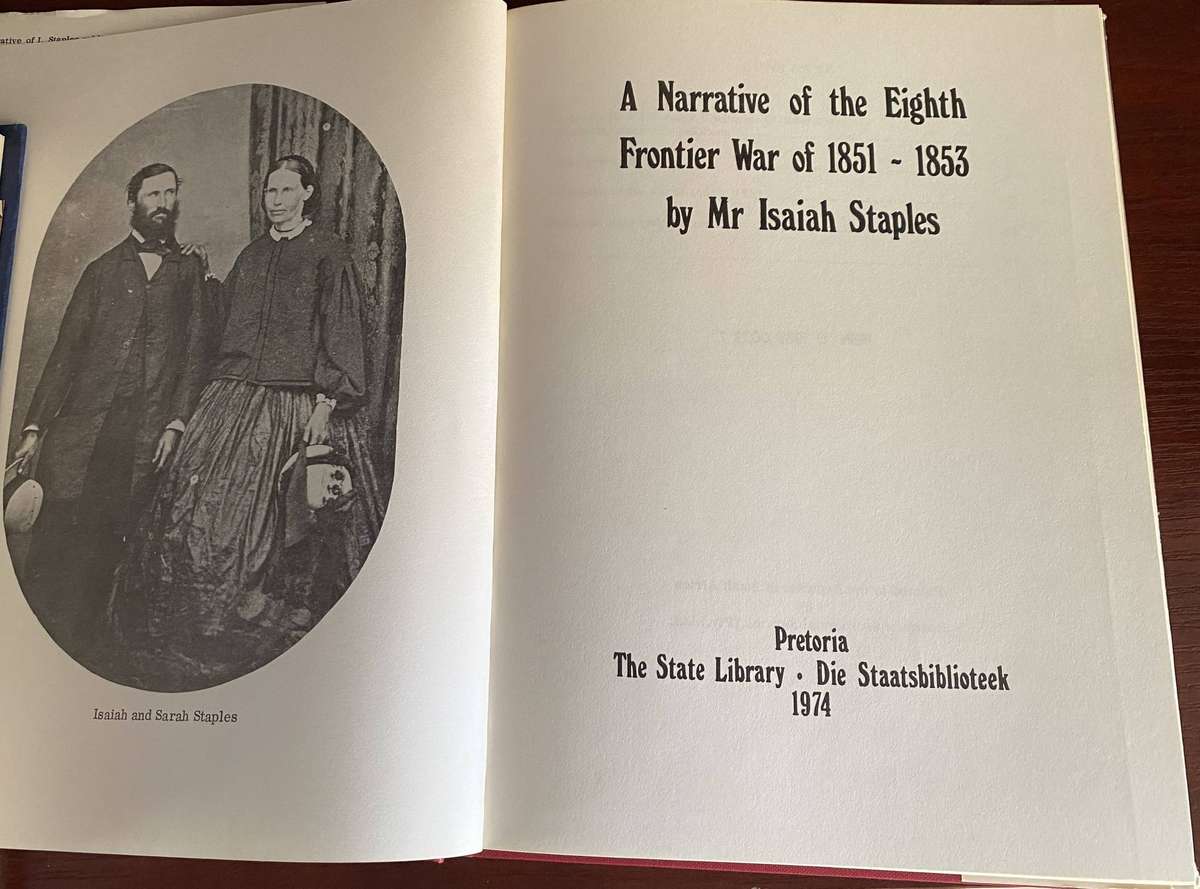 A Narrative of the Eighth Frontier War of1851 to 1853