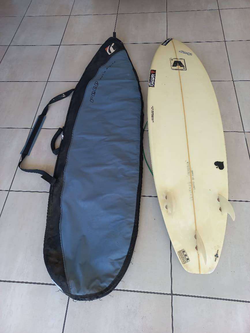Surfboard & Bag