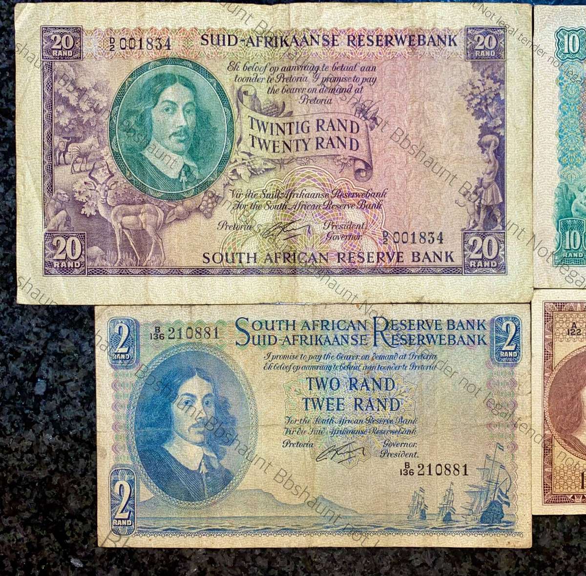 Complete Set G Rissik R20 to R1 - 1st issue 1962 (1 bid takes all)