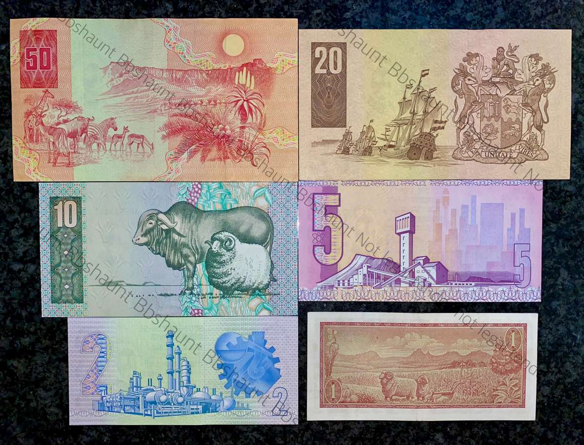 Complete set CL Stals R50 to R2AA - 1st issue 1990 (R1 TW De Jongh) good condition (1 bid takes all)