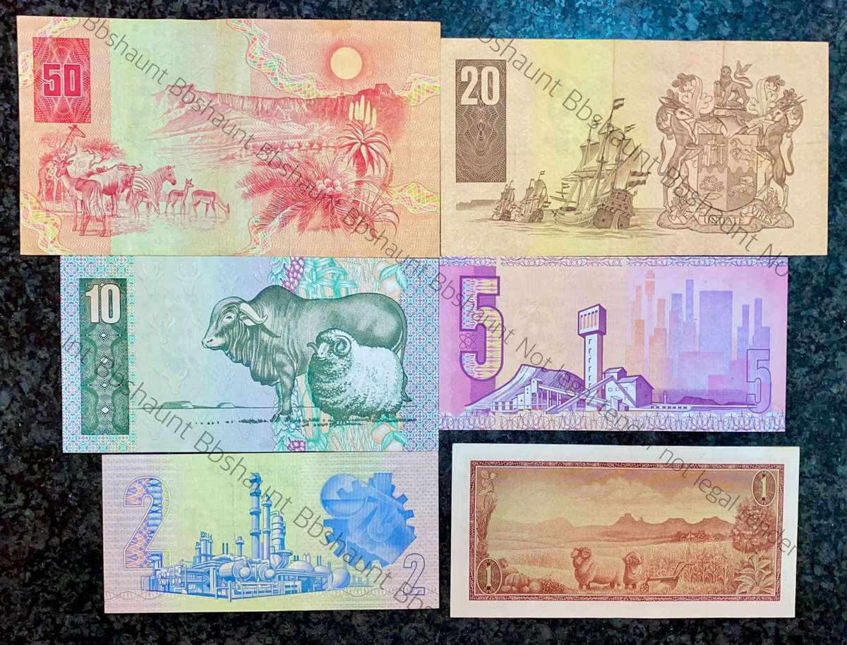 Complete Set CL Stals R50 to R2AA - 1st issue 1990 (R1 TW De Jongh 1967)( 1 bid takes all )