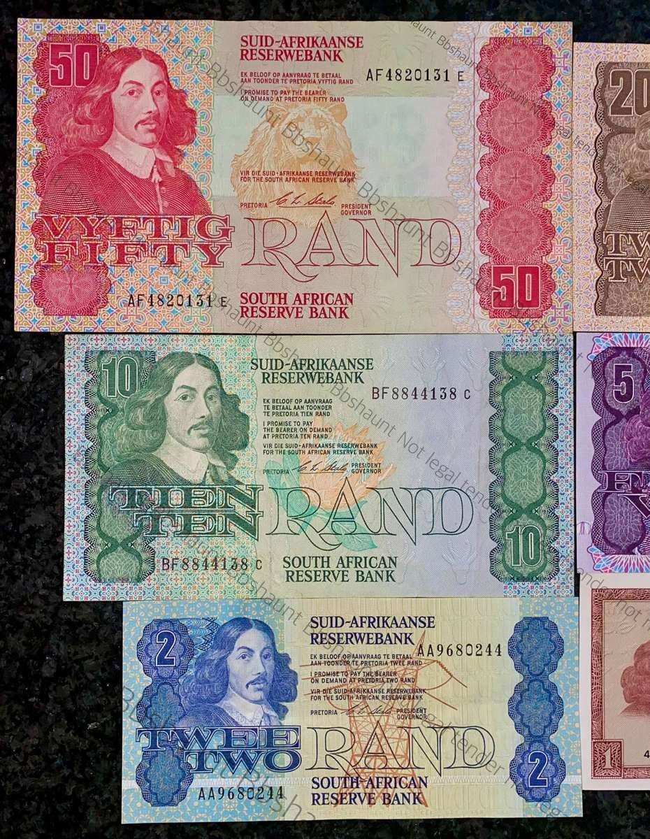 Complete Set CL Stals & Decimals R50 to R2AA hard to find) UNC-EF+ 1st issue 1990(R1 TW De Jongh