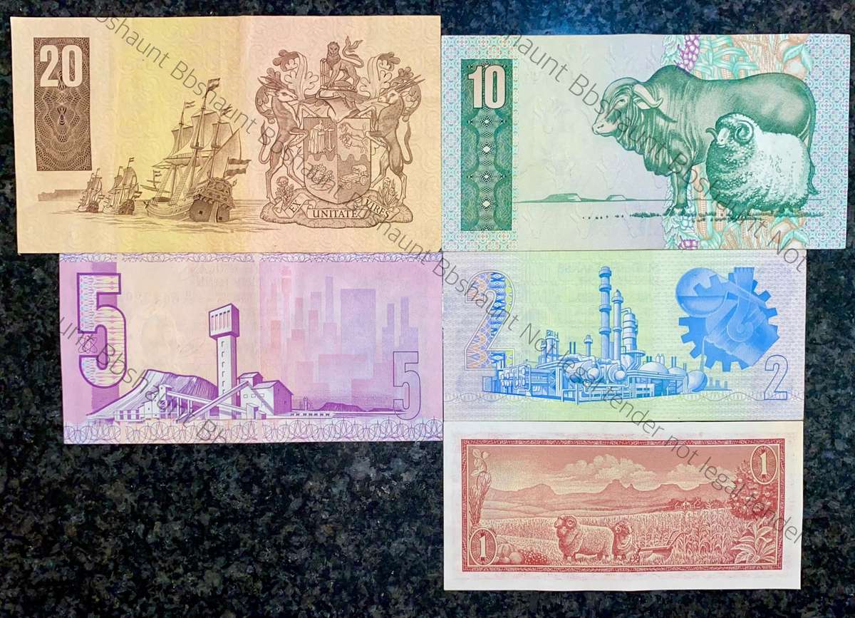 Complete Set TW De Jongh R20 to R1 - 4th issue 1978 (R1 -- 3rd issue 1975) (1 bid takes all)