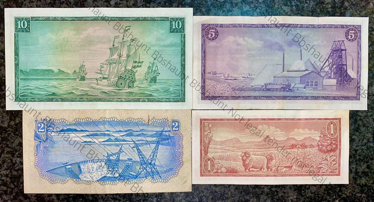 Complete Set Tw De Jongh R10 to R1 - good condition 1967-1975(1 bid takes all)