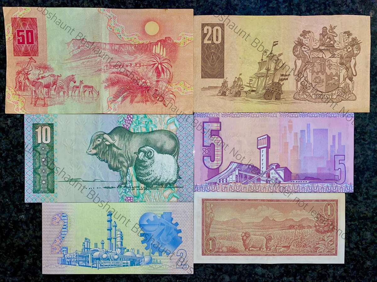 Complete Set CL Stals R50 to R2AA - 1st issue 1990 (R1 TW De Jongh)( 1 bid takes all )