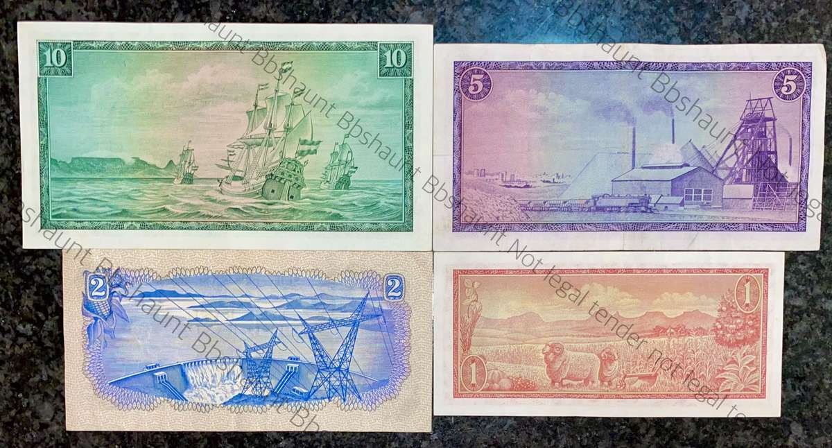 complete set Tw De Jongh R10 to R1 - good condition 1967-1975(1 bid takes all)