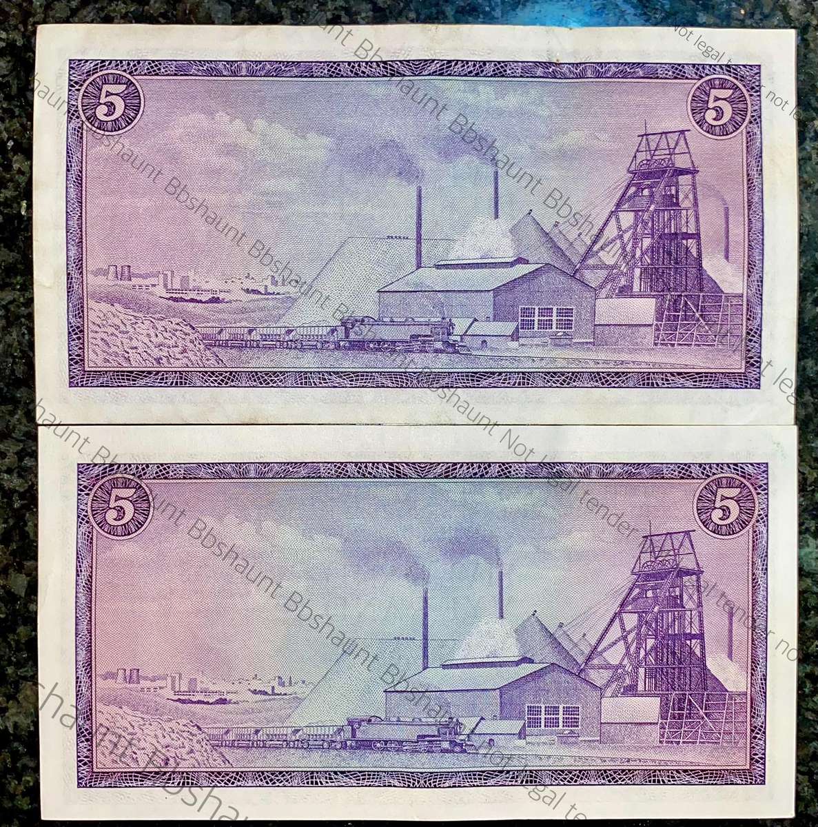 Tw De Jongh. R5 springbuck wtm & van Riebeeck wtm 1967/1976 (1 bid takes all)