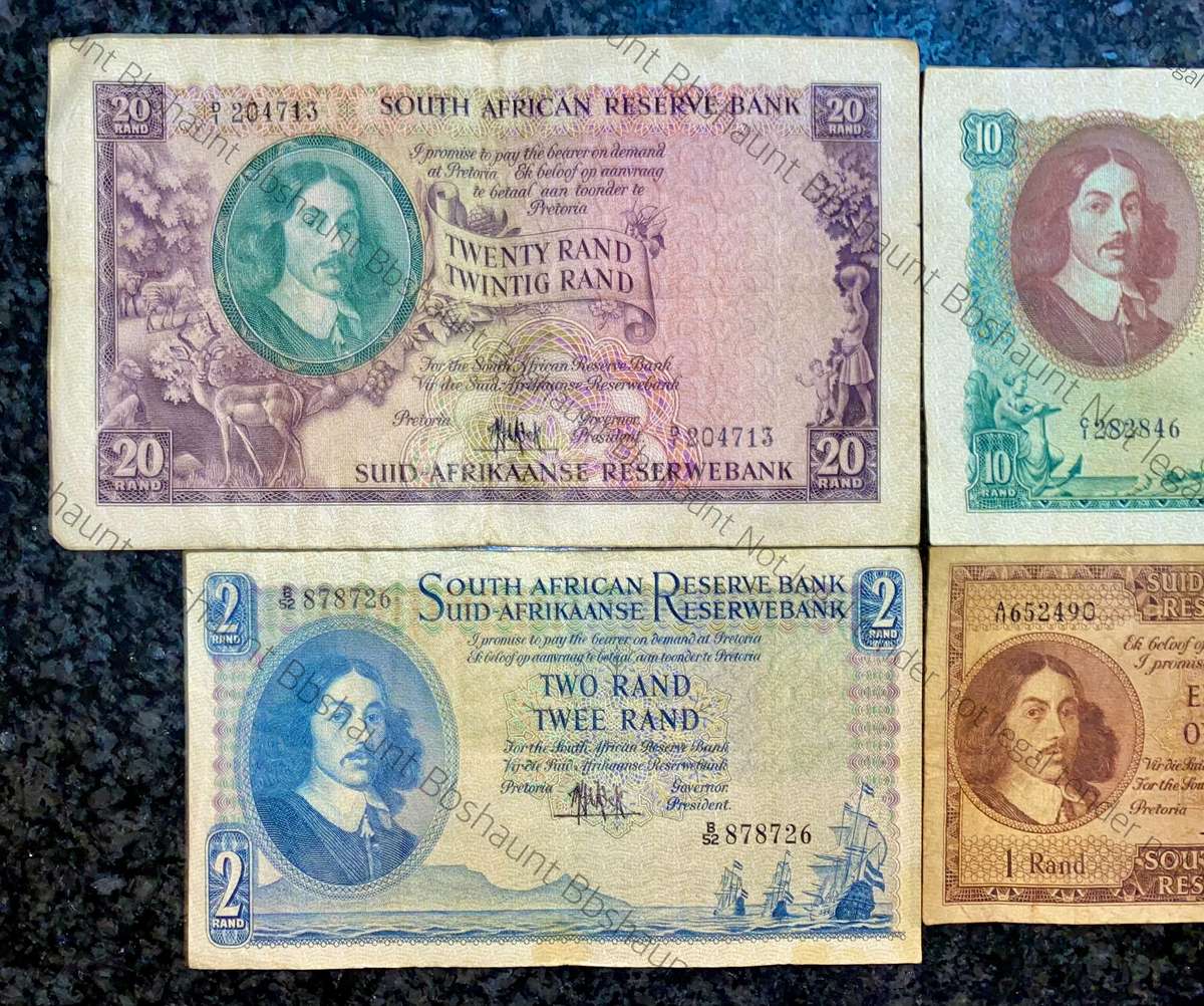 Complete Set Mh De Kock R20 to R1 -- 4th issue 1961 (1 bid takes all)