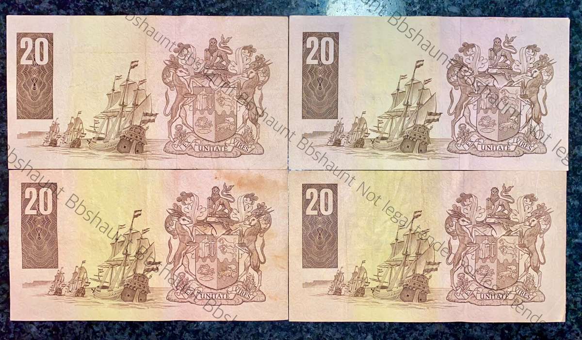 SET OF R20 -- CL STALS 1990 & GPC DE KOCK 1980s (1 BID TAKES ALL)