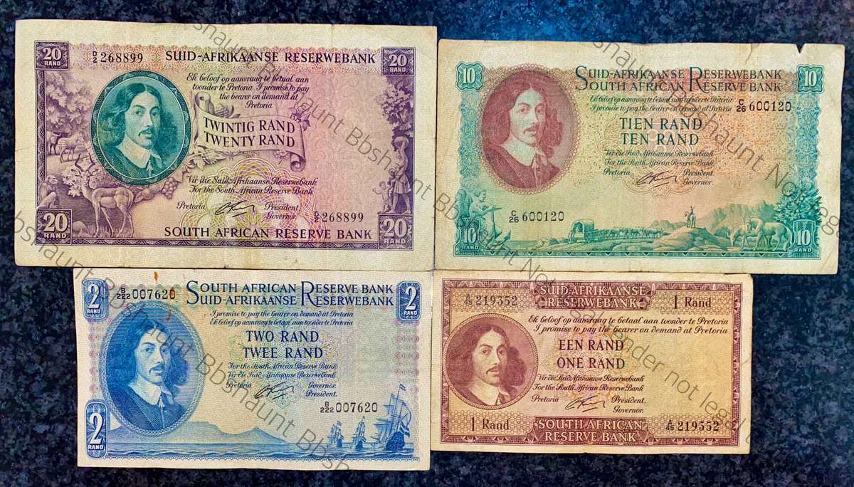 complete set G Rissik R20 to R1 - 1st issue 1962(1 bid takes all)