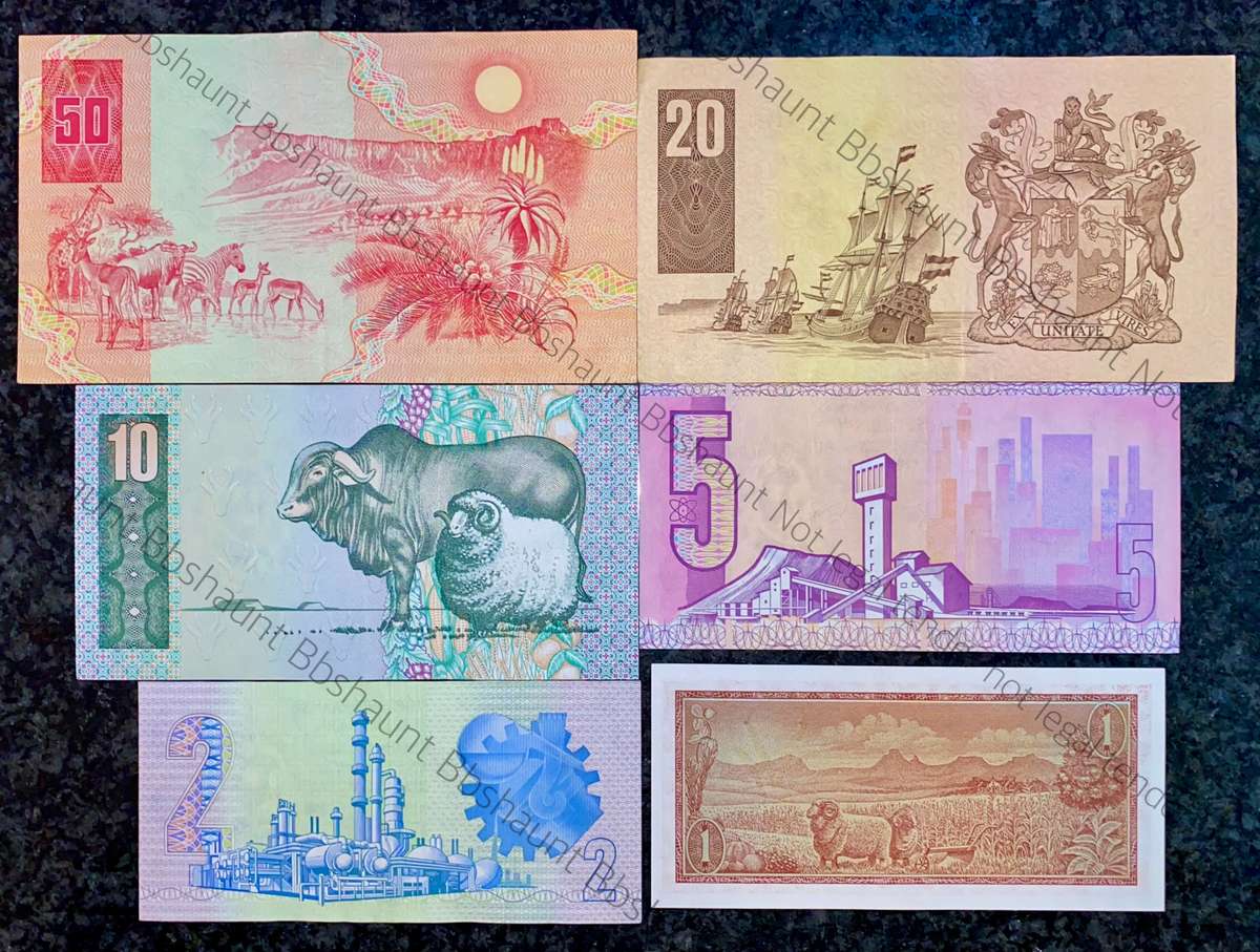 Complete set CL Stals R50 to R2AA - 1st issue 1990 (R1 TW De Jongh) good condition (1 bid takes all)