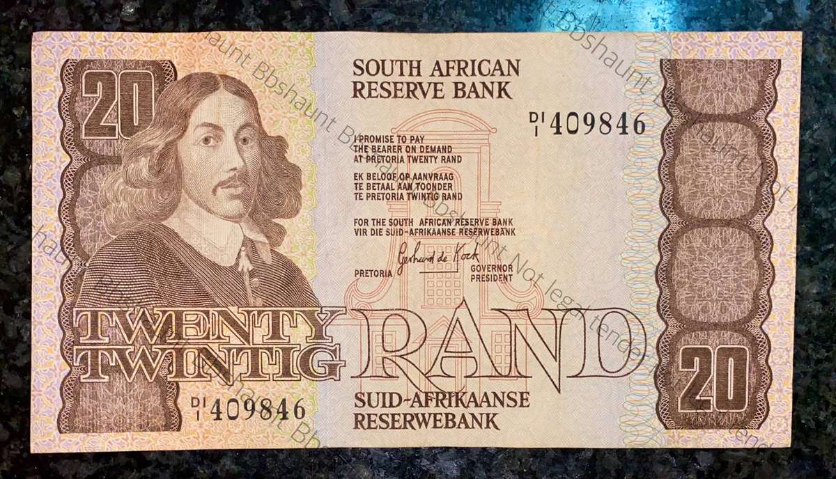 GPC De Kock. R20 - D1/1 second issue 1981