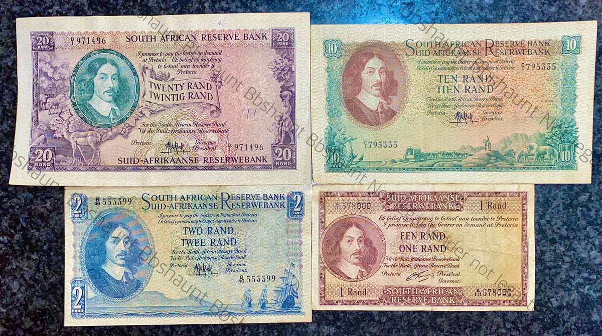 COMPLETE SET OF MH DE KOCK R20 - D1 TO R2 -- 4TH ISSUE 1961 - (R1 - A111 IS G RISSIK)1 BID TAKES AL