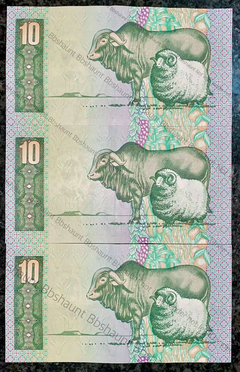 CL Stals. R10 in sequence CJ3417040-038 Aunc 1st issue 1990 (1 bid takes all)