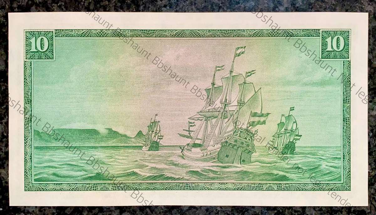 G Rissik. R10 - C2 - UNC 2nd issue 1966 Springbuck wtm