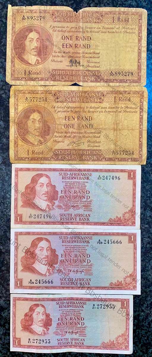 Complete Set R1 - All Governor's - 1961-1975(1 bid takes all)