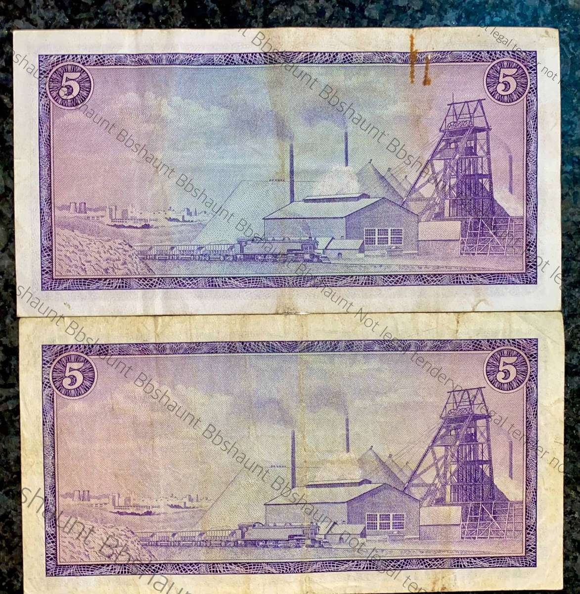 G Rissik R5 - F26 - 2nd issue 1966 & TW De Jongh R5 - F301 - 3rd issue 1976 (1 bid takes all)