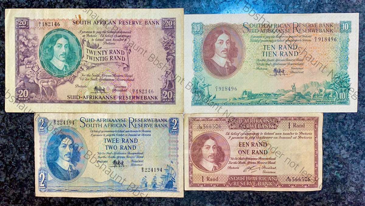 MH DE KOCK SET R20 D1 - R10 C1 & R2 -B3 - 4TH ISSUE 1961 & G RISSIK R1 -A113-- 1962(1 BID TAKE ALL)