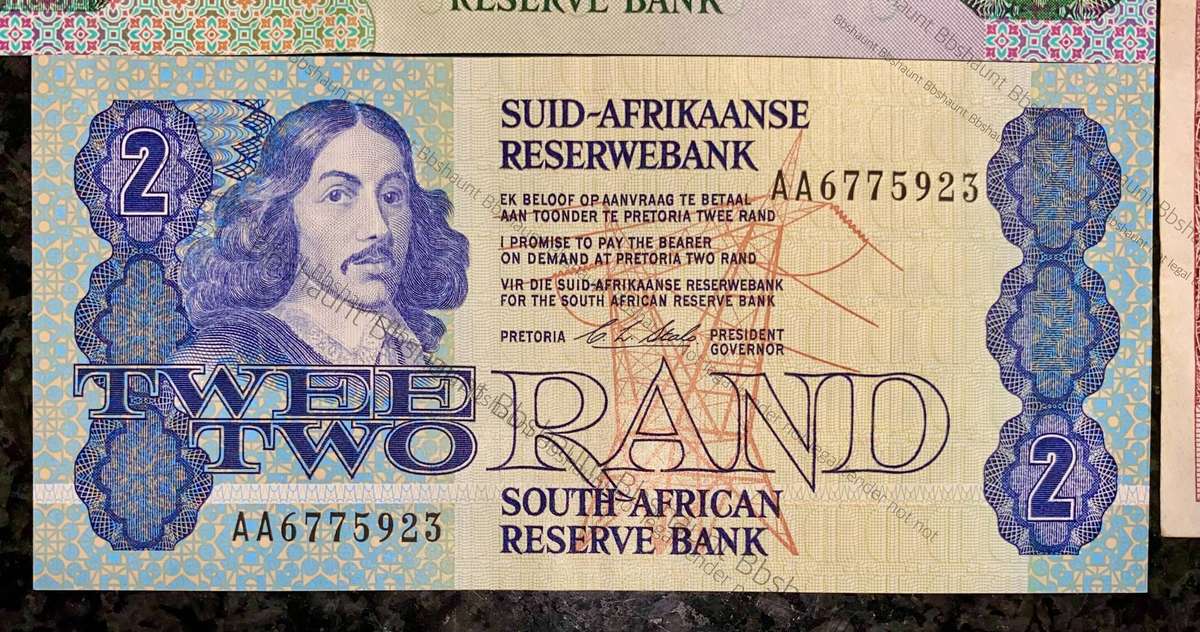 Complete Set CL Stals & Decimals R50 to R2AA UNC - 1st issue 1990 (R1 TW De Jongh) (1 bid takes all)