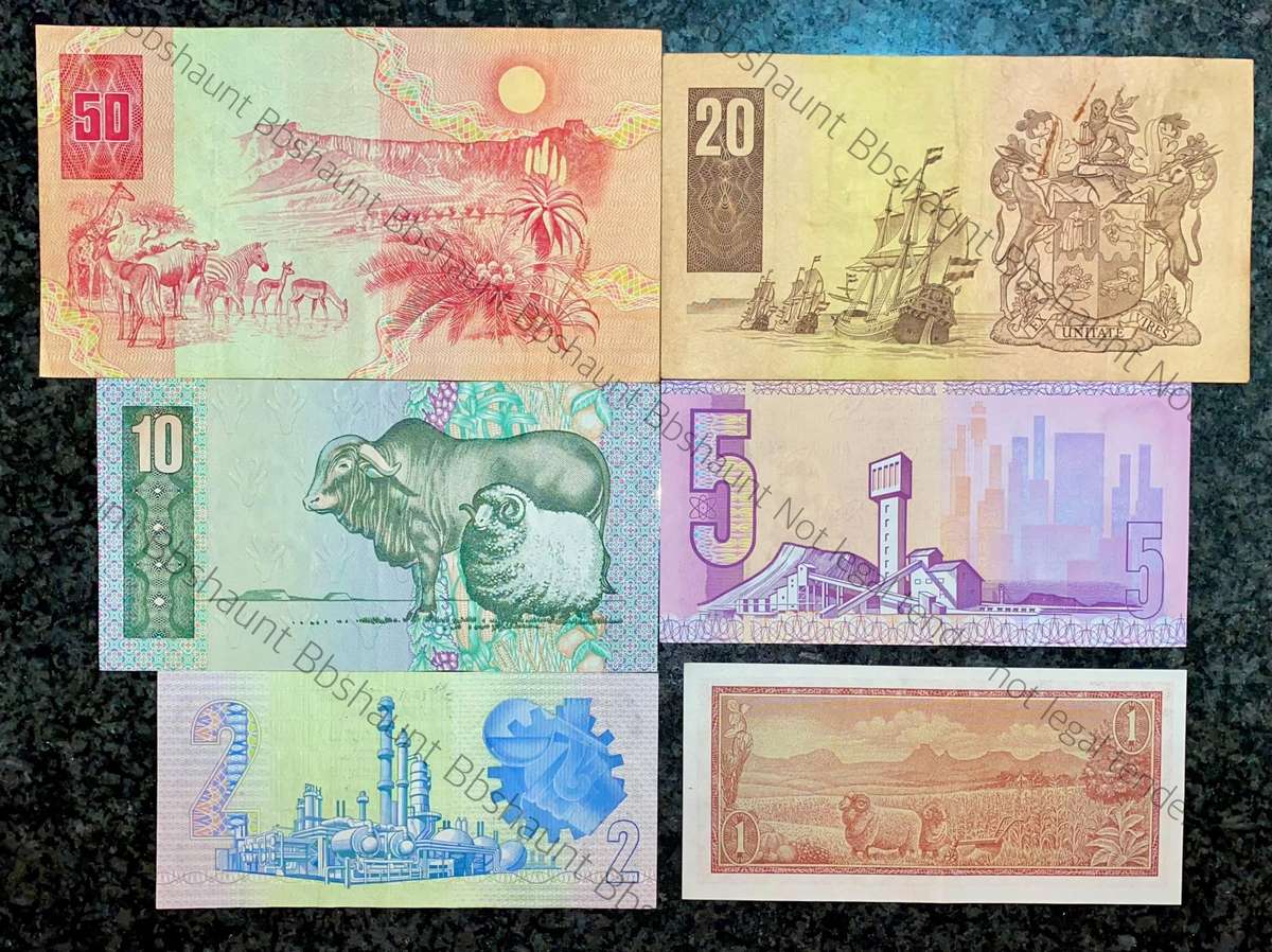 Complete Set CL Stals R50 to R2AA - 1st issue 1990 (R1 TW De Jongh 1973)( 1 bid takes all )