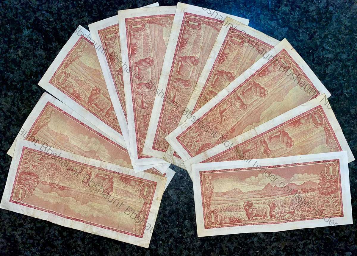 Tw De Jongh. R1 B series 1973/75 (1 bid takes all 10)