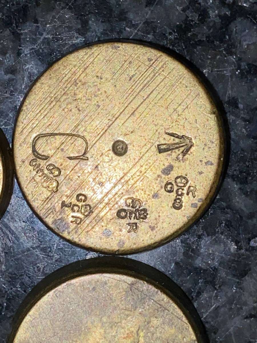Antique Brass weights OZ (1 bid takes all)